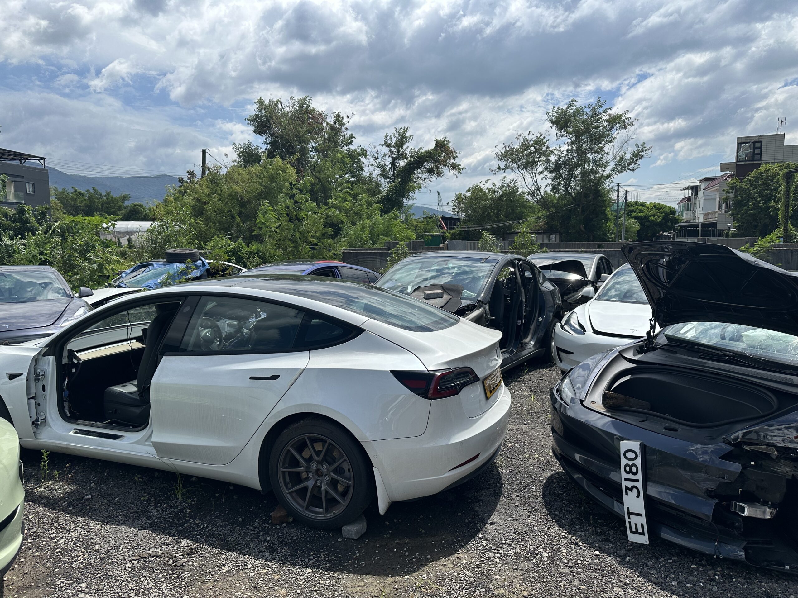 Export of Scrapped EV Parts